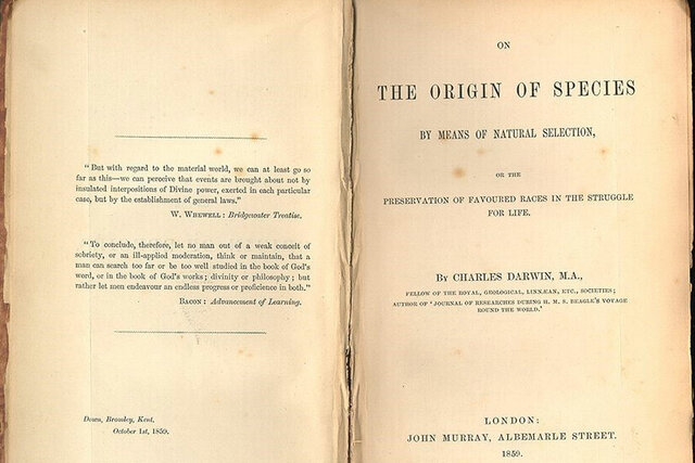 El origen de las especies.