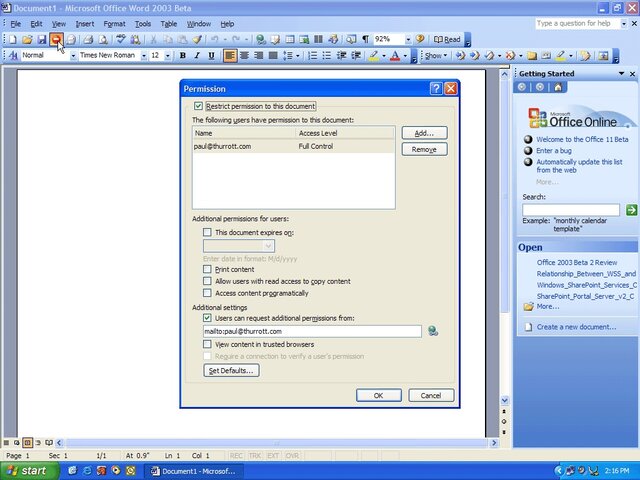 Office 2003
