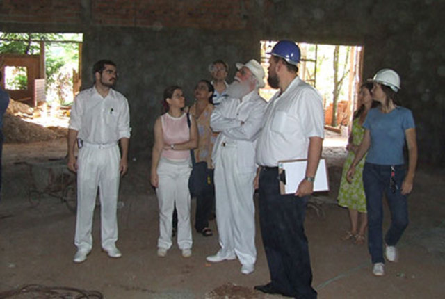 Inauguração da primeira obra