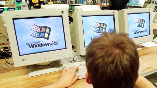Lançamento do Windows 98