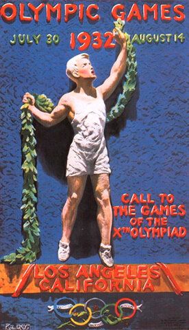 LA X EDICION LOS ANGELES CALIFORNIA E.U.A 1932