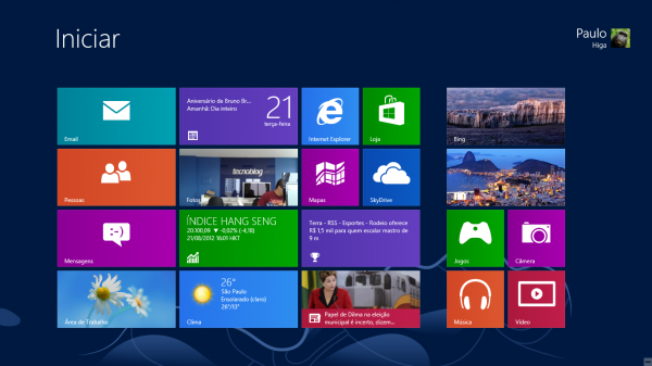 Lançamento do Windows 8