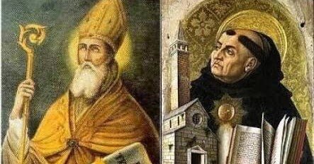 San Agustín y Santo Tomas de Aquino