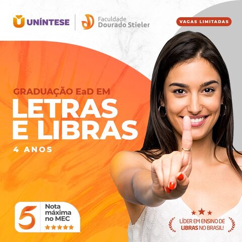 Cursos graduação em Libras
