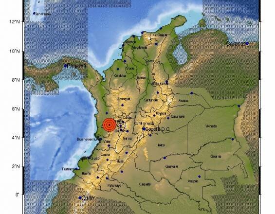 Sismo Bajo Baudó (Chocó)