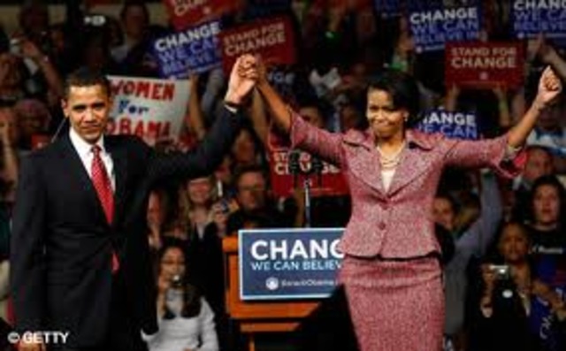 Michelle quits job to campaign with Barack
