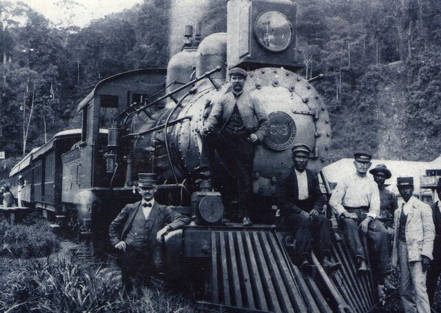 construcción del ferrocarril al atlántico (1871 - 1890)