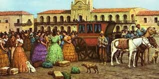 El comercio de los Criollos