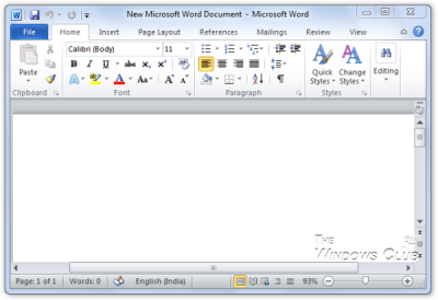 MS OFFICE 2010