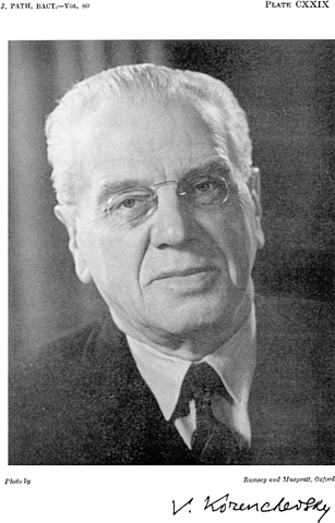 Vladimir Korenchevsky (aportaciones)