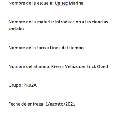 Timeline: Línea del Tiempo Democracia