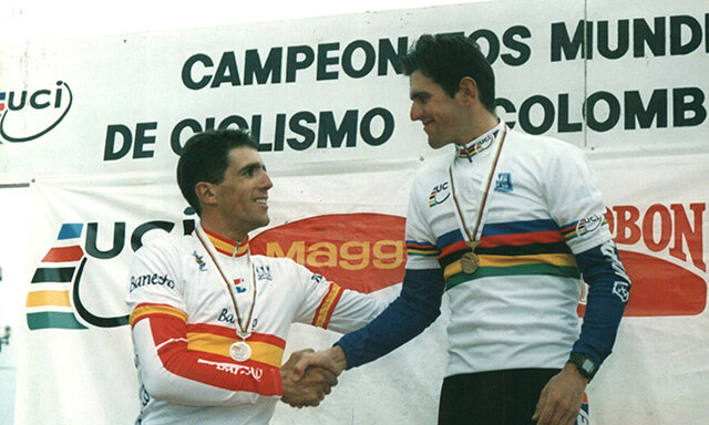 Abraham Olano gana el Mundial en ruta