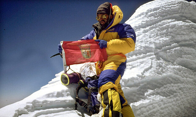 Oiarzabal, el español que llego mas alto