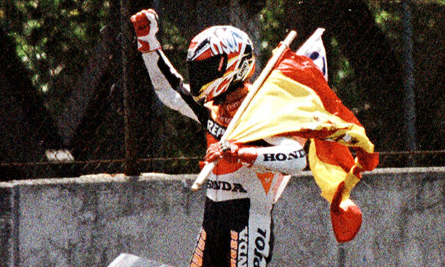 Crivillé, primer campeón de la categoría reina