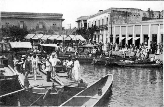 Centro urbano de comercio y transporte de mercabncias