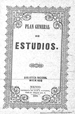 Plan General de Estudios