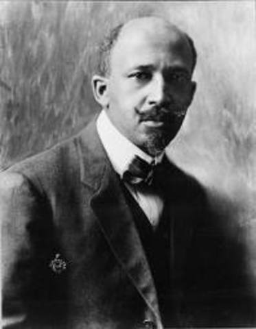 William E.Burghardt Dubois was the first African American to recieve a Ph.D