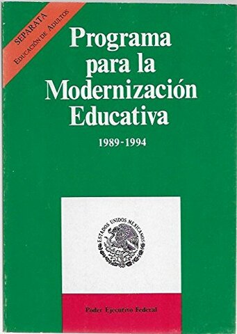 Programa para la modernización educativa.