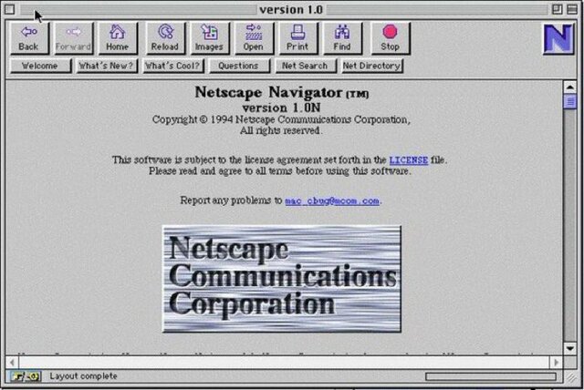 Netscape Communications Corporation (1994)