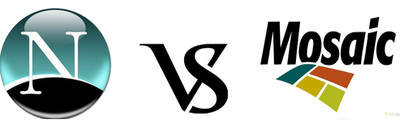 El uso de Navegadores Mosaic y NETSCAPE (1995)