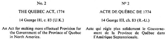 Quebec Act