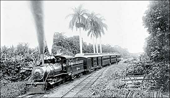 construcción del ferrocarril al atlántico 1871 - 1890