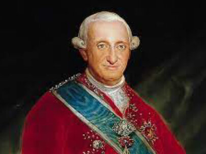 Carlos IV pasa al trono