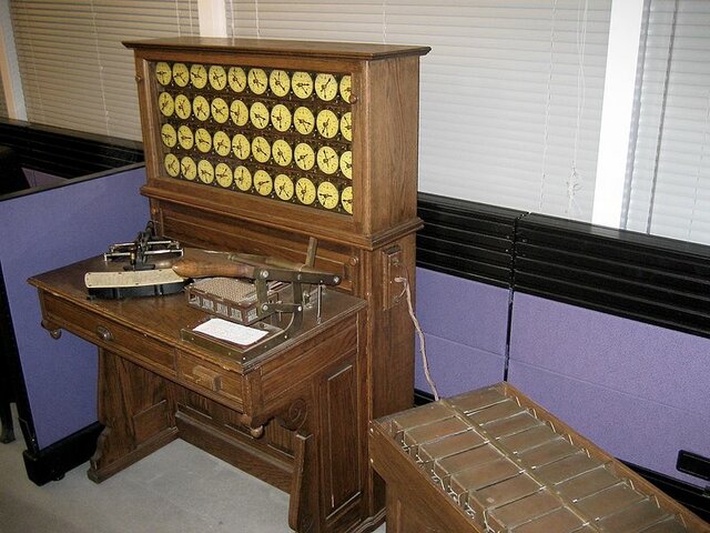 La tabuladora de Hollerith