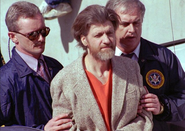 Ted Kaczynzki, el Unabomber fue detenido en Lincoln, Montana