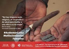 Día Mundial de Tolerancia Cero contra la Mutilación Genital Femenina