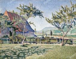Comblat-le-Château. Le Pré. by Paul Signac
