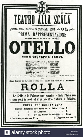 Otello by Giuseppe Verdi