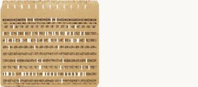 TARJETA PERFORADORA Y EL PROCESAMIENTO DE DATOS