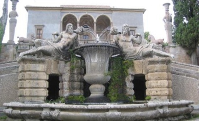 -1629. Grotto in Upper Garden of Villa Caprarola, design by Vignola. Viterbo.
