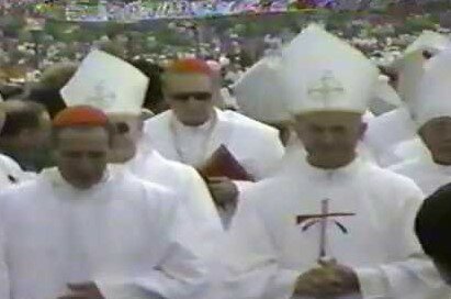 Misa del Santo Padre en el Faro a Colón