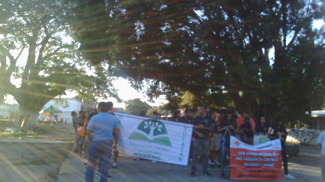 marcha internacional por los derechos de la mujer