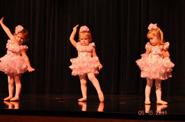 Doing Ballet (2 years old)