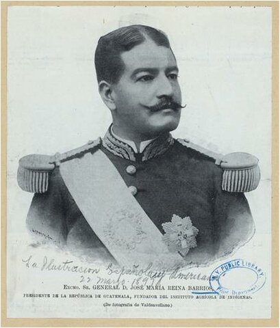 José María Reyna Barrios 15 de Marzo de 1892