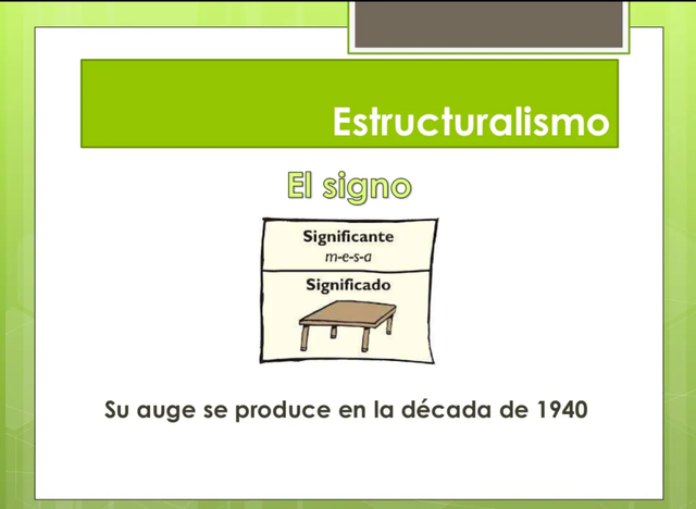 Teoría Estructuralista