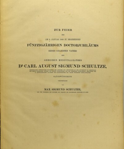 Carl August Sigmund Schultze