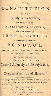 A Slavery Abolition is Founded