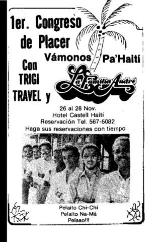 Familia André en Haití