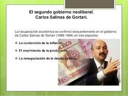 Gobierno de Carlos Salinas de Gortari (1988-1994)