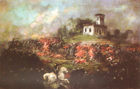 La batalla de pavon 1861