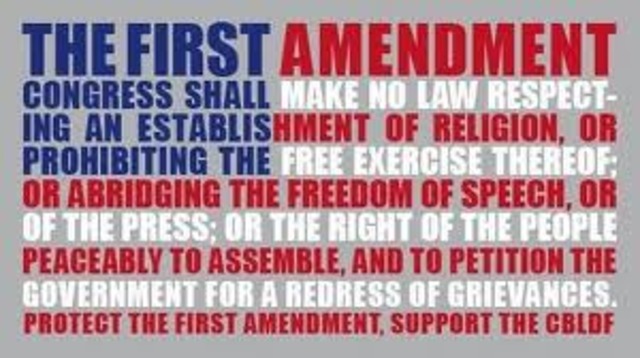 The First Amendment