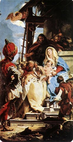 The adoration of the magi