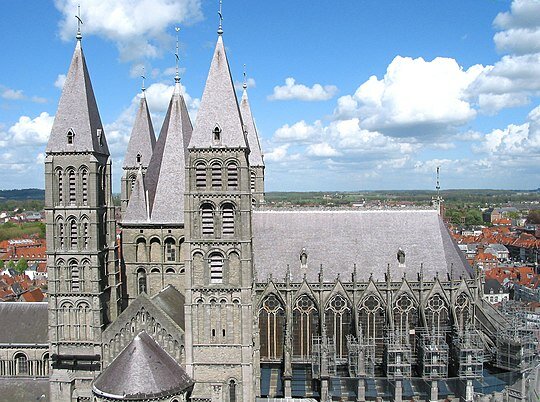 Catedral de Nuestra Señora de Tournai.
