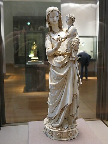 La Virgen y el Niño de la Sainte-Chapelle.