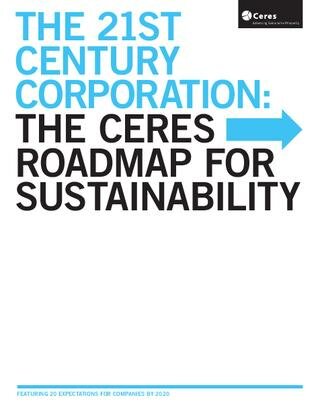Se publica The Ceres Roadmap to Sustainability