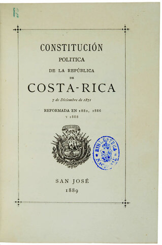 Constitucion Costa Rica